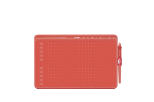 Графический планшет HUION HS611 Coral Red